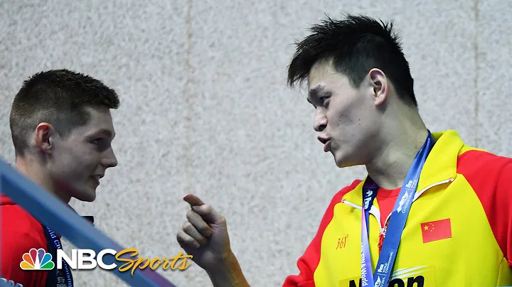 Sun Yang gets in Duncan Scott's face | World Swimm...