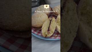 Besos de Mermelada #bakingvlog #reposteriaaesthetic #recetas #baking #mexicanfood #besos
