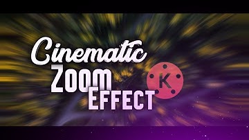 How to Add Cinematic Super zoom Effect with Kinemaster || Video Editing tutoria || Super Zoom Effect
