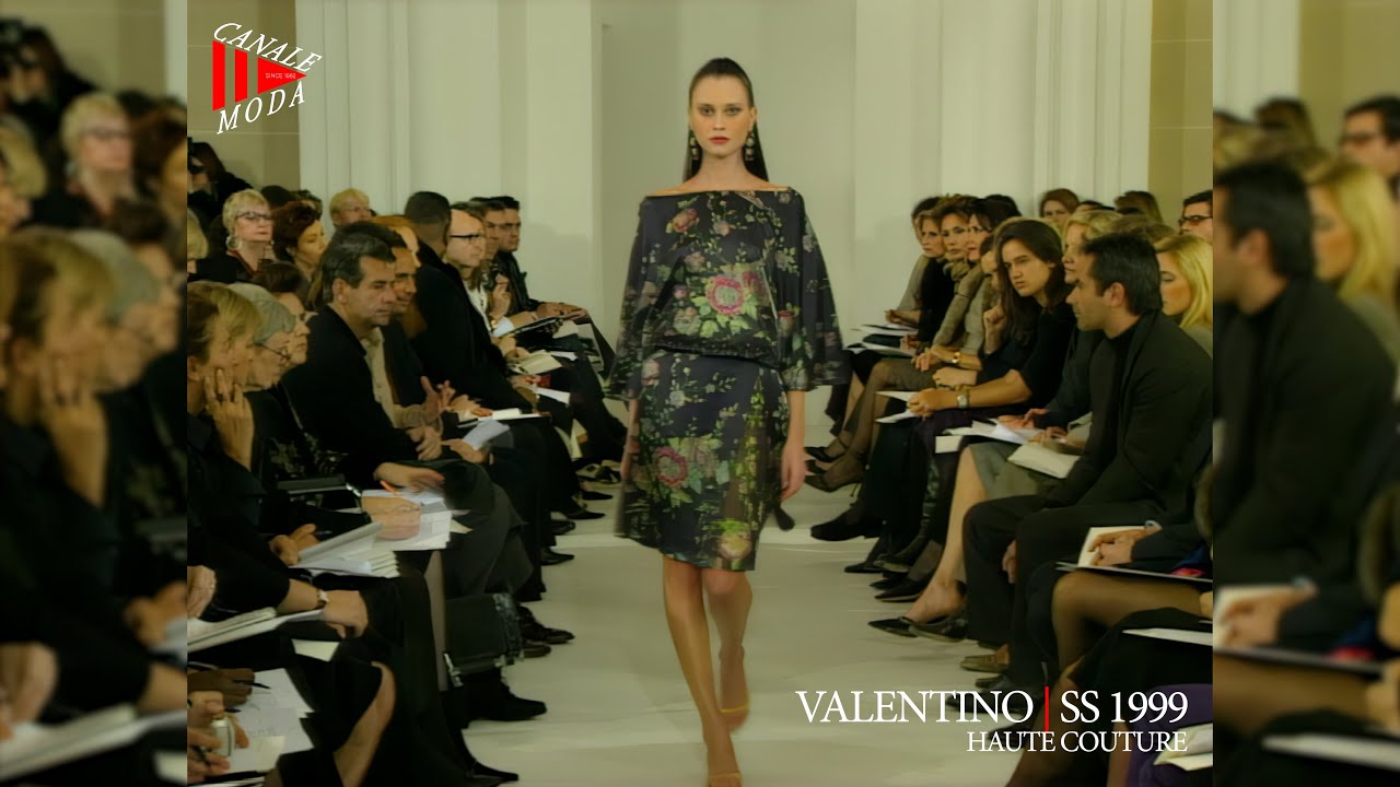 VALENTINO Haute Couture Spring Summer 1999 4K - Canale Moda