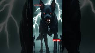 Cute Cat And Black Dog