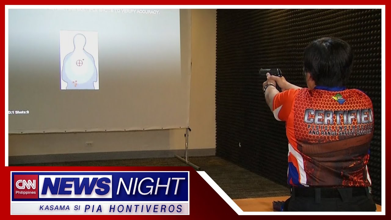 PNP naglunsad ng makabagong teknolohiya para sa gun handling skills | News Night