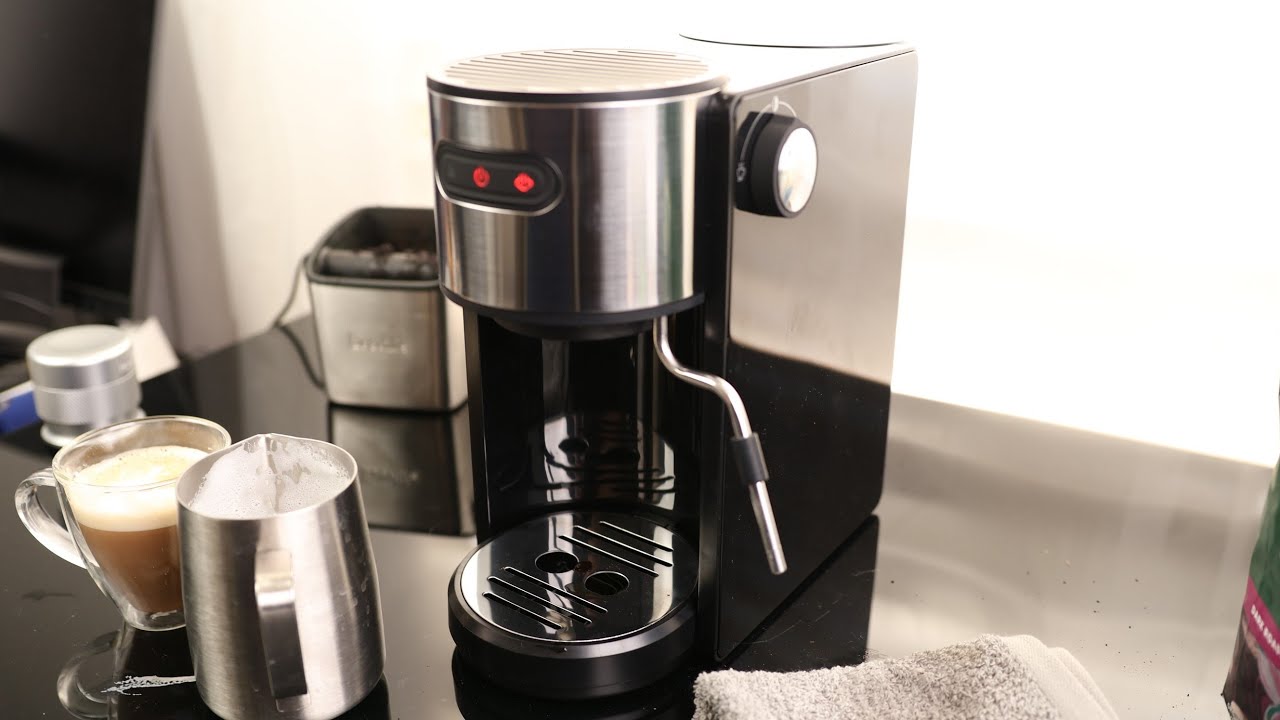 Coffee Gator Semi Automatic Espresso Machine W/Frother And, 43 OFF