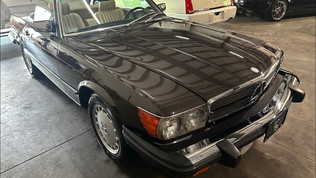 Benz専用！ 1989 Mercedes-Benz 560SL All original paint 40k miles Bison Brown