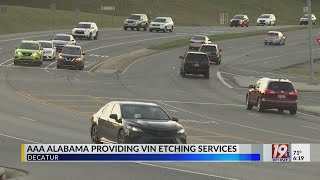 VIN Etching Event In Decatur