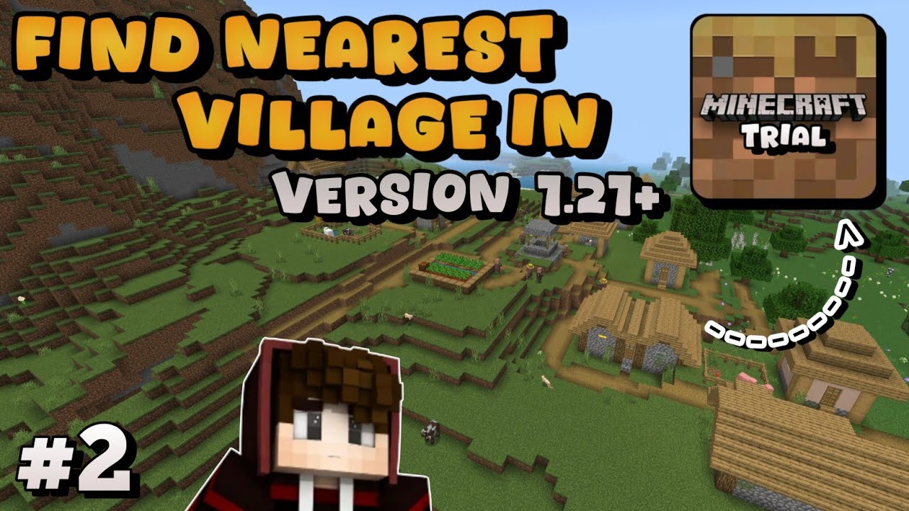 HOW to find VILLAGE in MINECRAFT TRIAL | Version 1.21+ #2025 - YouTube