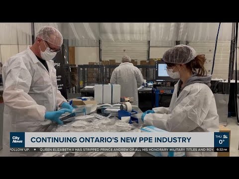 Keeping Ontario's new PPE industry