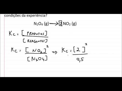 Vídeo: Como as constantes de equilíbrio são determinadas?