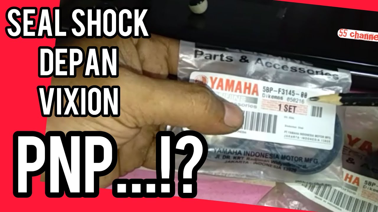 Ukuran Seal Shock Depan Yamaha Vixion YouTube