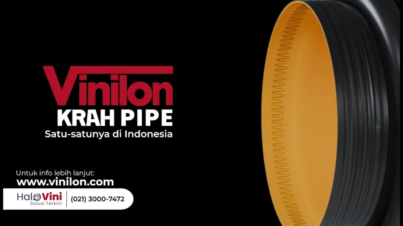 Pipa Vinilon KRAH | Satu-satunya di Indonesia dengan Lisensi dari Jerman!