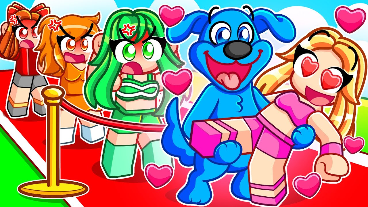 ZOSTAŁEM PSEM i WYBIERAM DZIEWCZYNĘ z SZALONYMI FANKAMI... w Roblox!