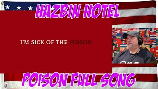 Poison Full Song | Hazbin Hotel | Prime Video - REACTION - sad song - but everyone must be aware