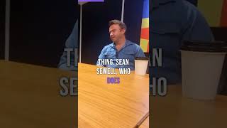 Ronan asks Steve McDermott about a five-star hotel. Steve McDermott identifies it as the Hyatt Regen