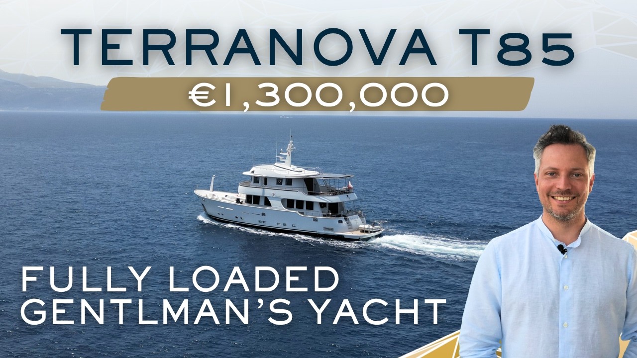 Продаётся Terranova T85 — обзорная экскурсия на яхте с Корнелиусом