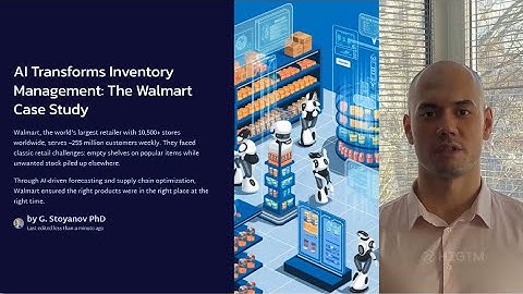 Day 89 — How Walmart Optimized Inventory with AI (Real Case Study) 🚀📦