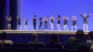 Gianna tech rehearsal