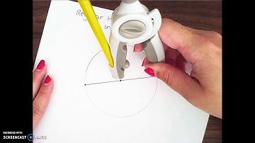 Regular Hexagon Inscribed in a Circle Construction