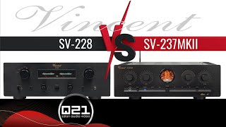 Wzmacniacze Hybrydowe | Vincent SV-228 vs SV-237MKII | Q21