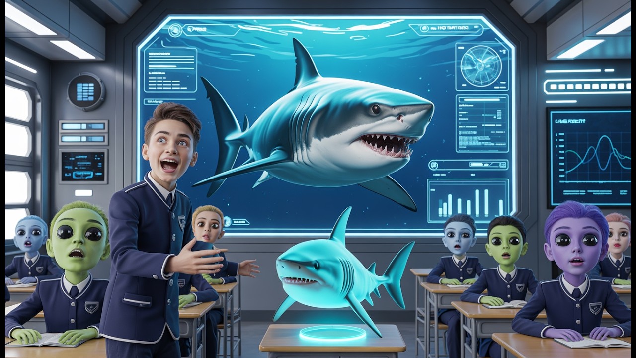 Aliens Mocked the Human Student — Until He Described Sharks from Earth | HFY Sci-Fi Story