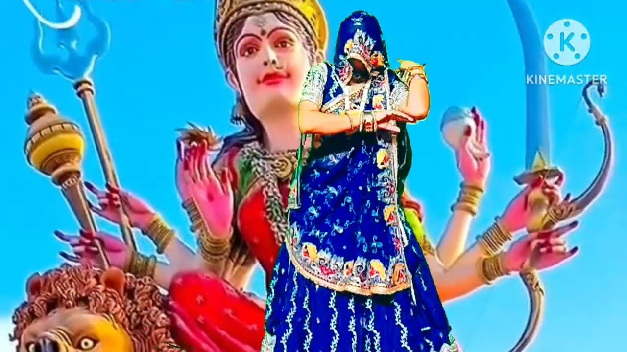  न्यू माता रानी भजन//म्हारी माताजी के चांदनी का किवाड// #bhajan #trending 