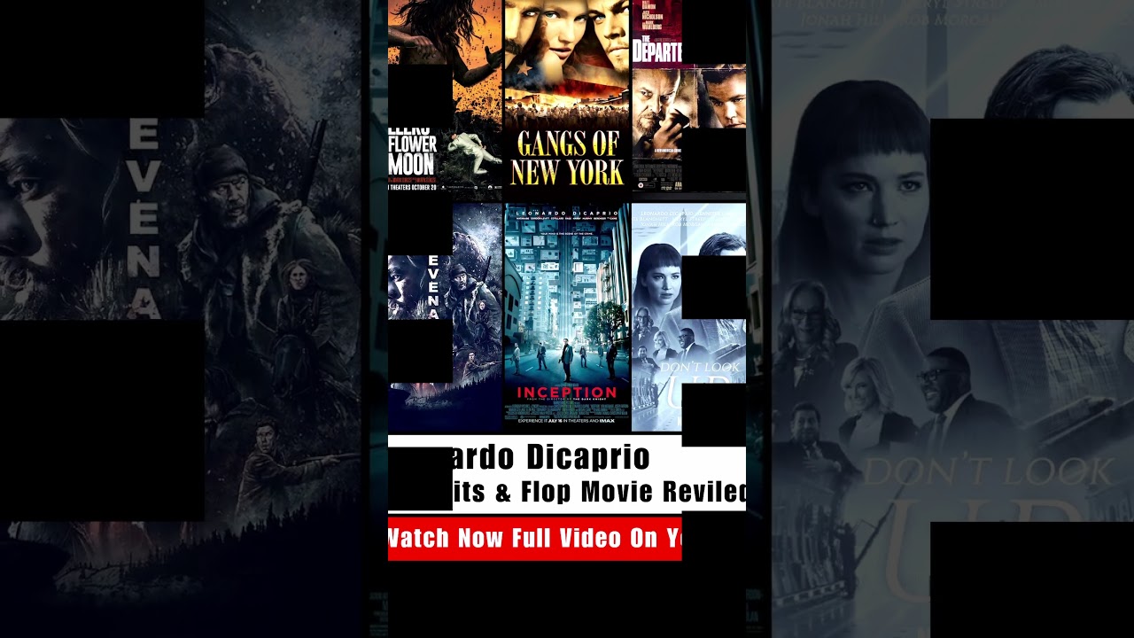 Leonardo Dicaprio Hits & Flop Movie Reviled | 