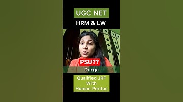 How to get Job in PSU through UGC NET by Durga