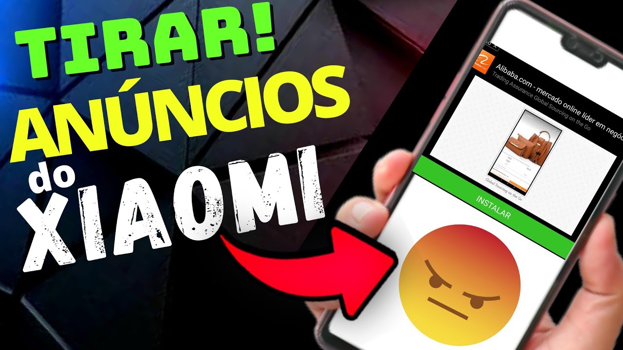 Como tirar os ANÚNCIOS DO XIAOMI | Remover Propagandas no REDMI 9 - YouTube