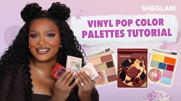 EASY Bronze Makeup Tutorial using SHEGLAM Vinyl Pop Color Palette | GRWM ft. @SavannahSylver