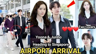Shocking Lee Junho And Yoona Spotted At Airport Holding Hands Jetting Off To Singapore