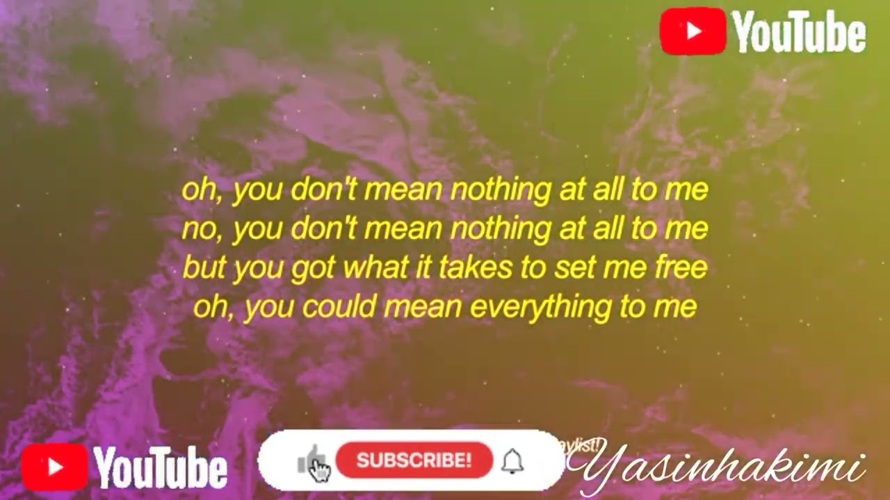 Nelly Furtado - Say lt Right (TikTok Remix/sped up) Lyrics | oh you don't mean nothing at all to me
