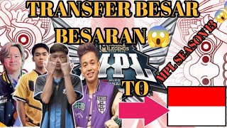 RUMOR TRANSFER PEMAIN ,MPL SEASON 13|| MOBIL LEGEND BANGBANG