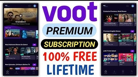 🔴Live Proof|How to get free subscription on Voot  apk🔥🔥in Free by TECHNICAL STAR