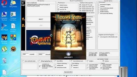 Prince Of Persia sands of time 3d analyzer settings