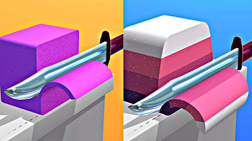 ASMR Slicing Android iOS Gameplay Video