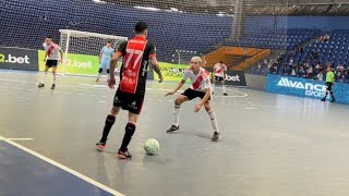 SE ACHA BOM NO FUTSAL, ENTÃO ASSISTA ESSE JOGO 😳 Joinville x River (Copa Mundo 2022 - Paranaguá) screenshot 2