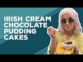 Love & Best Dishes: Irish Cream Chocolate Pudding Cakes Recipe | St. Patrick's Day Dessert Ideas