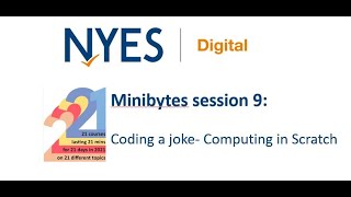 Minibytes session 9 Coding a joke  Computing in Scratch