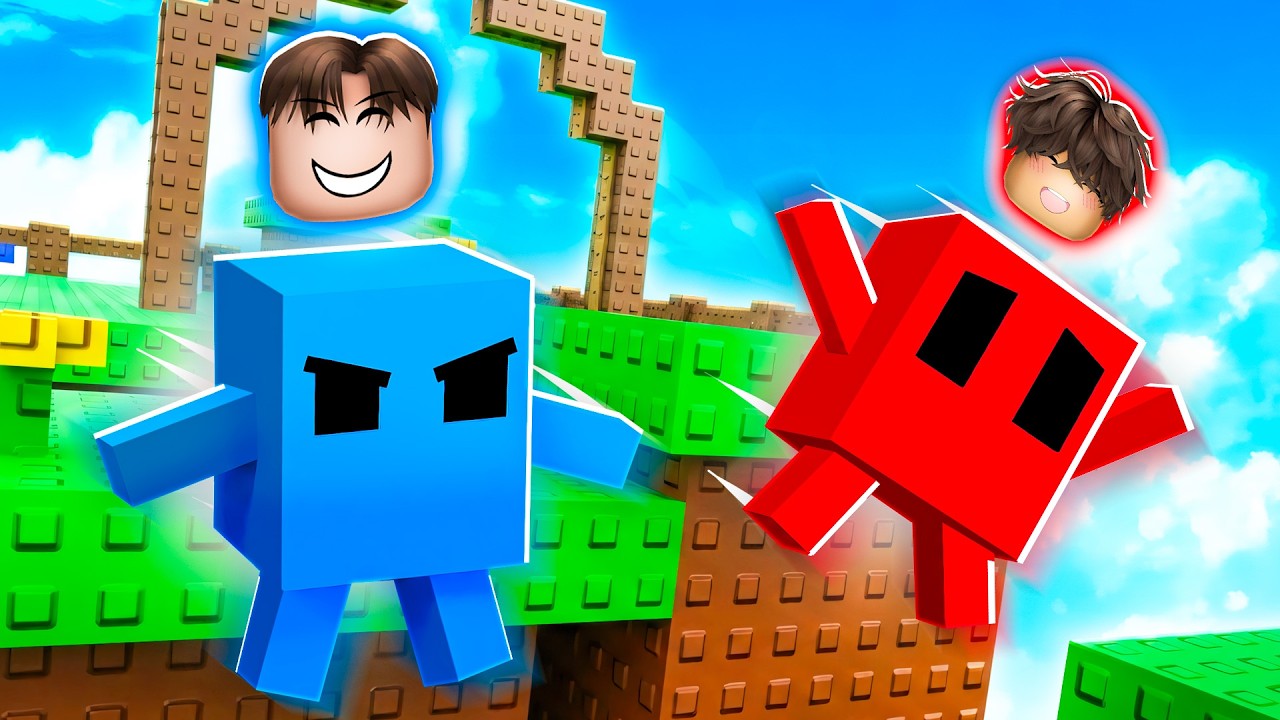 روبلوكس  لعبة البلوكات مع فصفص ! Blockies