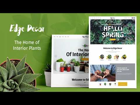 Edge Decor | Gardening & Landscaping WordPress Theme | Themeforest Website Templates and Themes