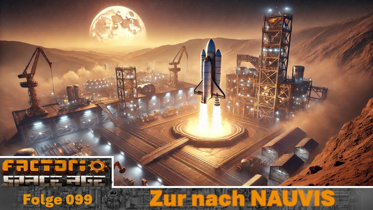 Factorio SPACE AGE - Zurück nach Nauvis - 099 - #letsplay #factorio # ...