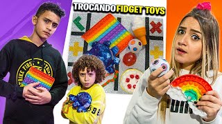 TROCA DE FIDGET TOYS | TROCANDO FIDGET TOYS (Desafio)