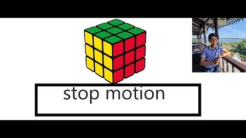 Self solving 3x3| Stop Motion