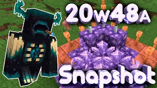 SNAPSHOT 20w48a MINECRAFT 1.17 | СНАПШОТ МАЙНКРАФТ