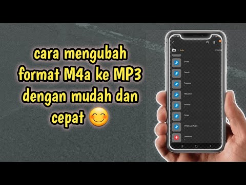 Video: Bagaimana Anda mengubah file dari m4a ke m4r?