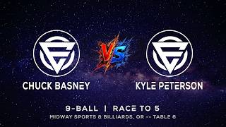 CHUCK BASNEY vs KYLE PETERSON - MIDWAY SPORTS & BILLIARDS - TABLE 6 | EvoSports
