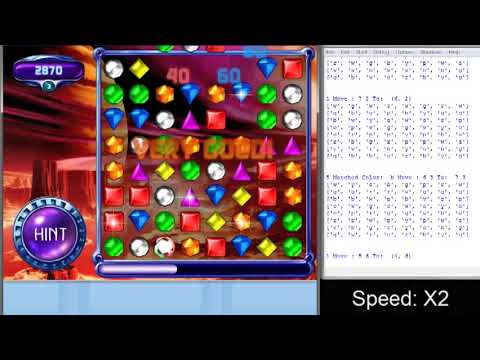 Bejeweled Bot - Python