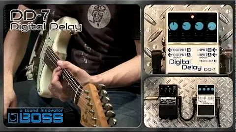 PEDAL BOSS DD-7 DIGITAL DELAY 800ms