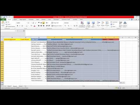 Using Excel Function to customize scraping
