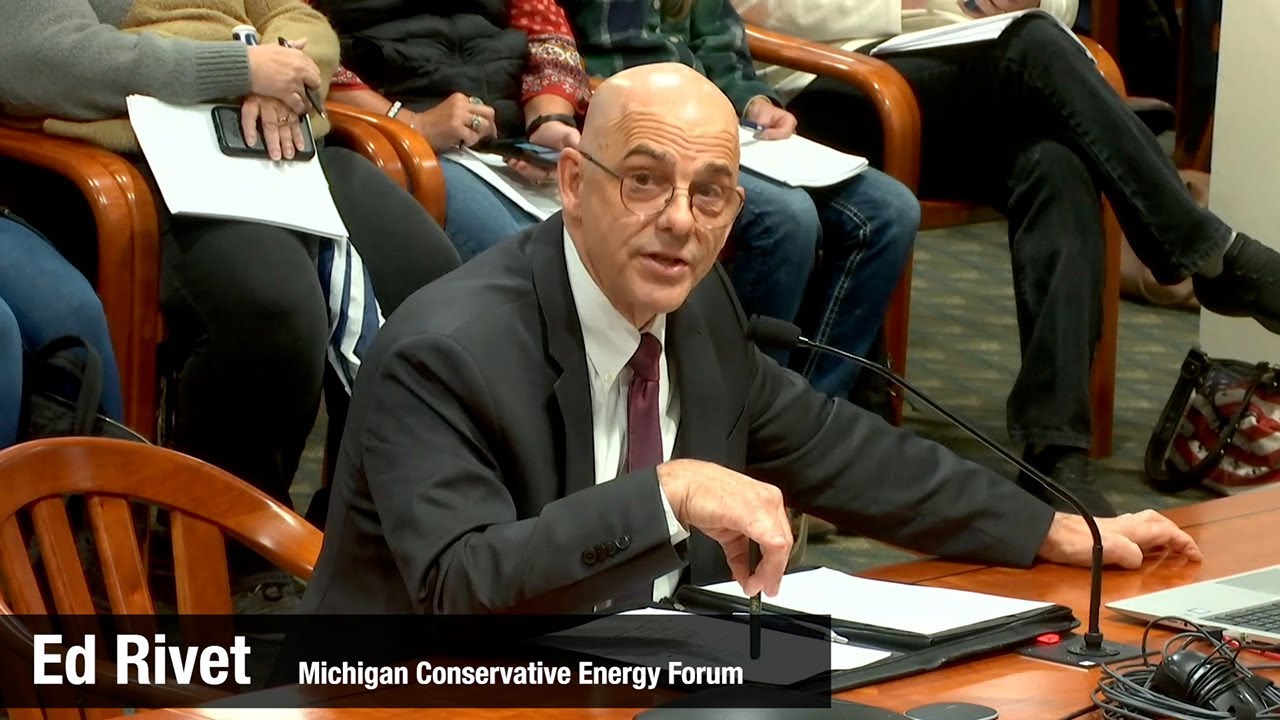 Ed Rivet Michigan Ed Rivet: Renewable Siting Needs Reform in Michigan - YouTube