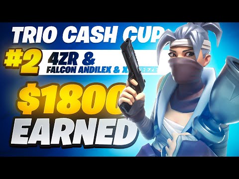 2ND PLACE TRIO CASH CUP 🏆 (1,800$) | 4zr
